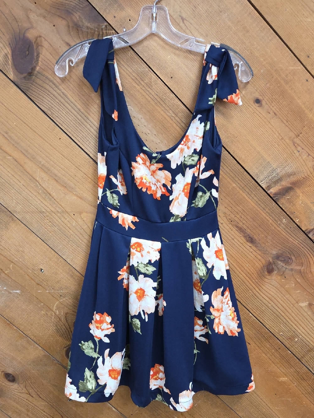 Teeze Me Floral Navy Dress Size 3
